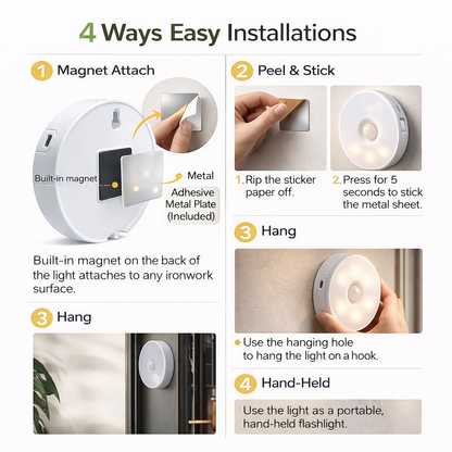 Lumozia Halo™ Motion Sensor Night Light